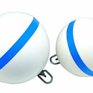 Pair of nautical buoys