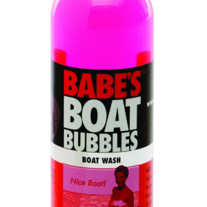 Bright pink boat wash container