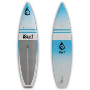 iSurf branded surfboard